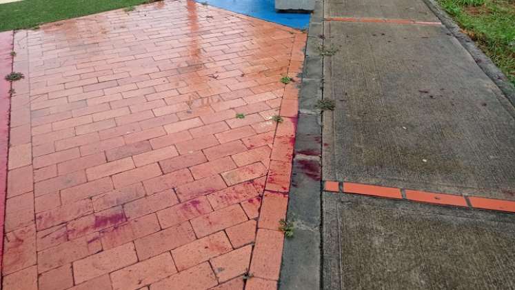 Uno de ellos estaba tendido en el parque, el otro en un camino de tierra.