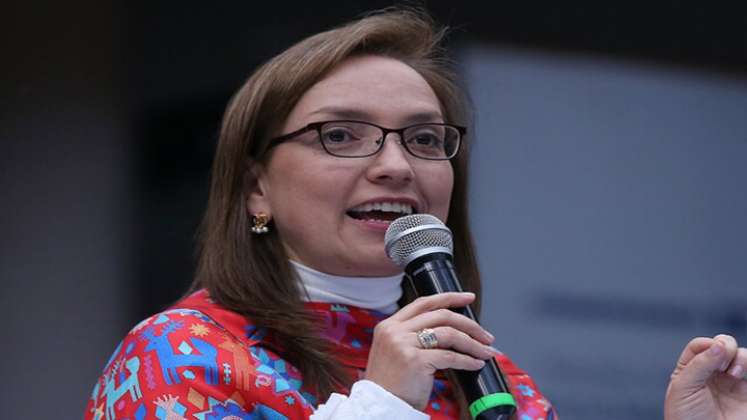 Ministra de las TIC, Carmen Ligia Valderrama