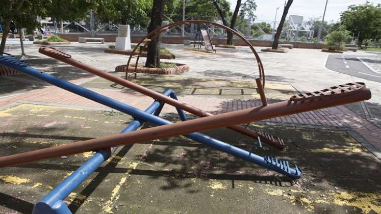 Algunos barrios afectados son Padros del Este, Comuneros y sectores de Atalaya. / Foto: Juan Pablo Cohen/La Opinión