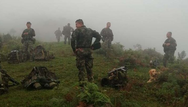 No importan las condiciones, igual los soldados siempren están velando por la seguridad de los colombianos./Foto cortesía No importan las condiciones, igual los soldados siempren están velando por la seguridad de los colombianos./Foto cortesía