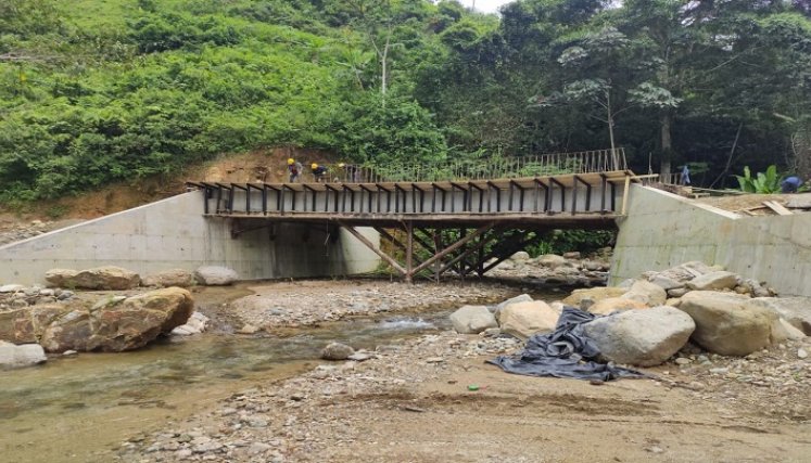 Campesinos de la zona del Catatumbo solicitan celeridad en los trabajos de la construcción del ‘Anillo Vial para la Paz’.