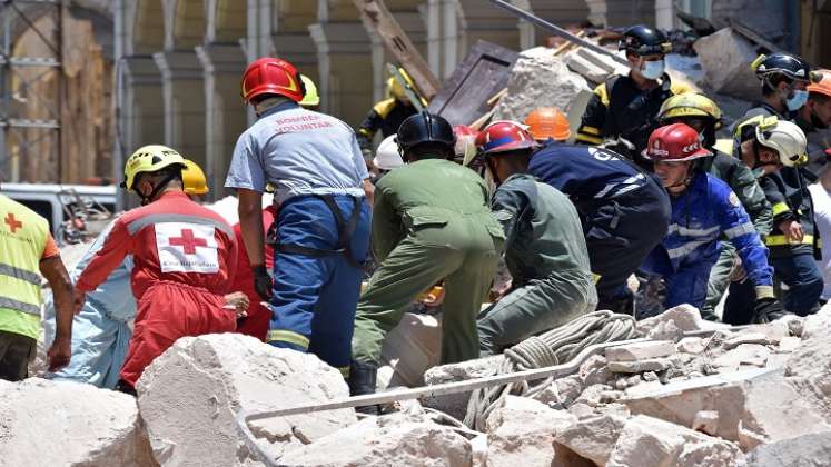 Incendio en hotel de La Habana