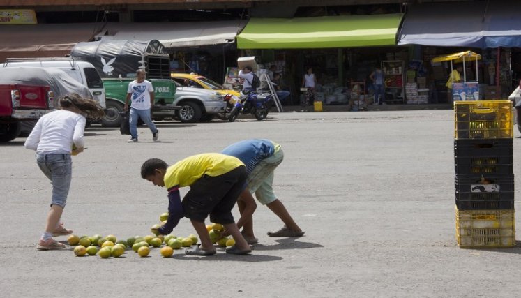 ‘En Venezuela nunca trabajé. Mi trabajo era estudiar. Ahora reciclo’