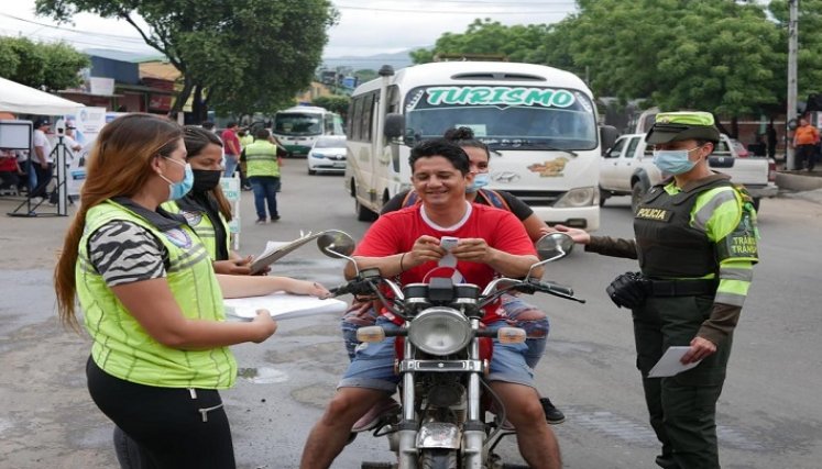 Buscan prevenir accidentes de tránsito. / Foto: Cortesía / La Opinión 