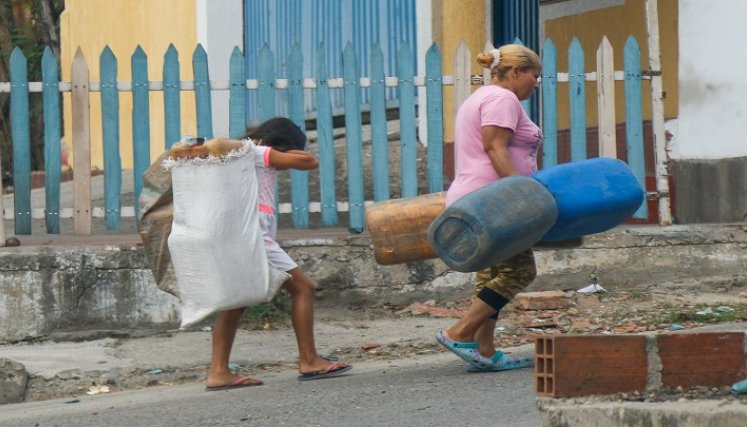 ‘En Venezuela nunca trabajé. Mi trabajo era estudiar. Ahora reciclo’