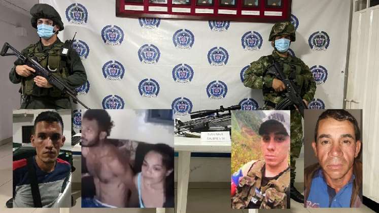 Operativo militar y policial.