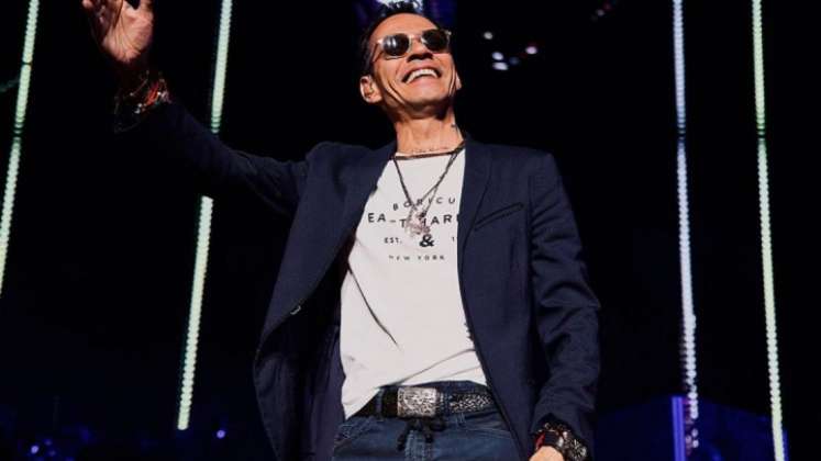 Marc Anthony se accidentó antes de concierto