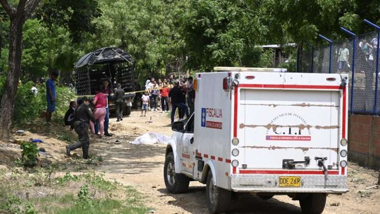 La Brigada Interinstitucional de Homicidios (Brihno) llevó a cabo la inspección técnica y el levantamiento del cadáver.