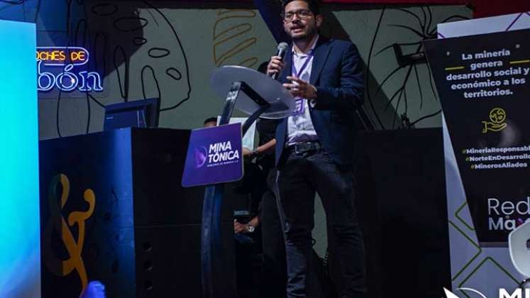 Byron Falla, organizador del Foro Minero de Norte de Santander./Foto cortesía