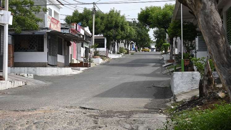 En esa calle fue apuñalada la víctima.