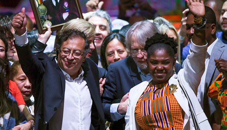 Gustavo Petro y Francia Márquez