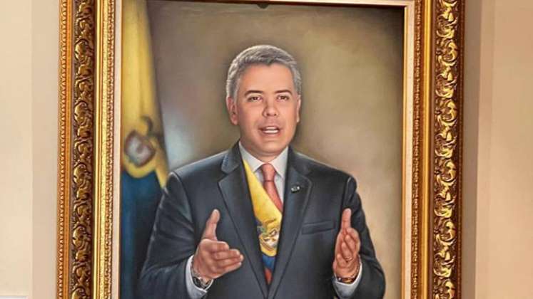 Retrato Iván Duque