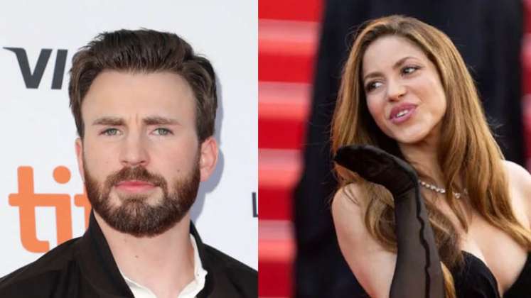 Chris Evans habló de Shakira 