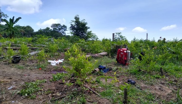 Elkin Machuca iba caminando por este sitio cuando un soldado le disparó, dejándolo gravemente herido.