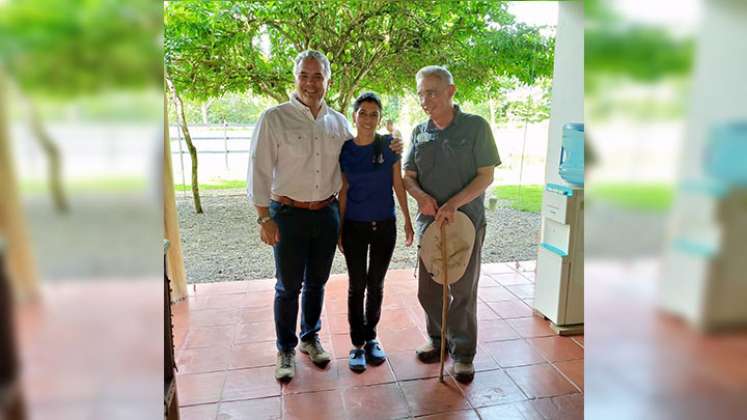 Presidente Duque se reunió con el expresidente Uribe./Foto: Colprensa