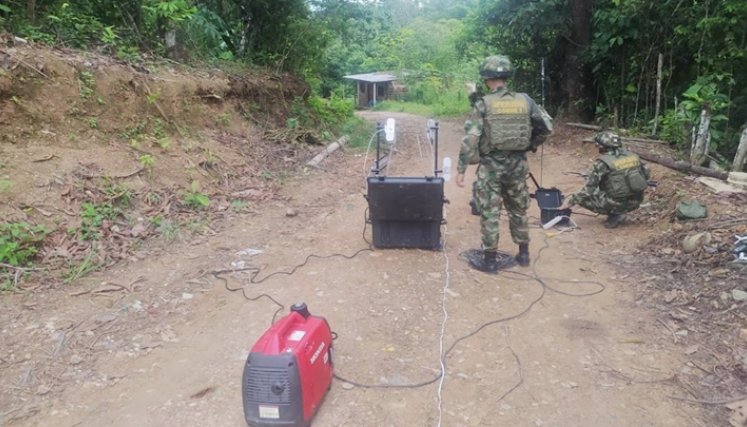 Ejército evitó una tragedia en El Tarra