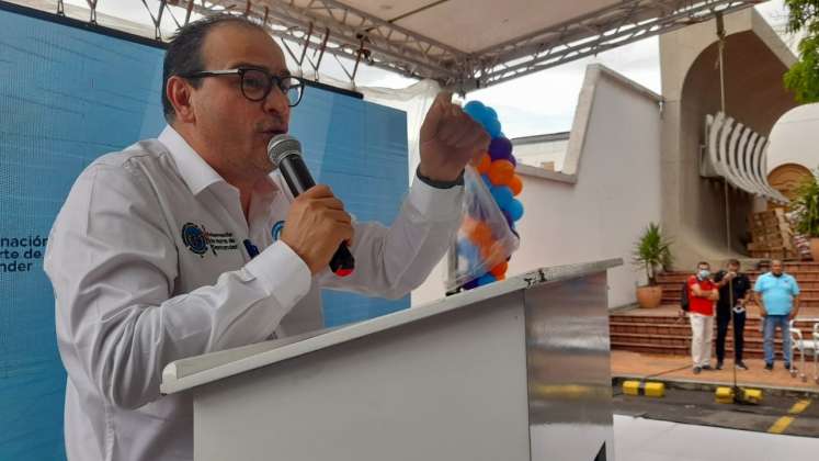 Gobernador Silvano Serrano/Foto Orlando Carvajal