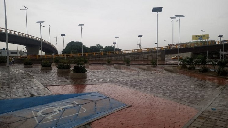 En este sitio fue donde se registró la riña entre las dos mujeres, quedando una de ellas muerta. 