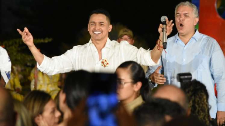 Duque exaltó el talento vallenato e impuso Medalla al Mérito