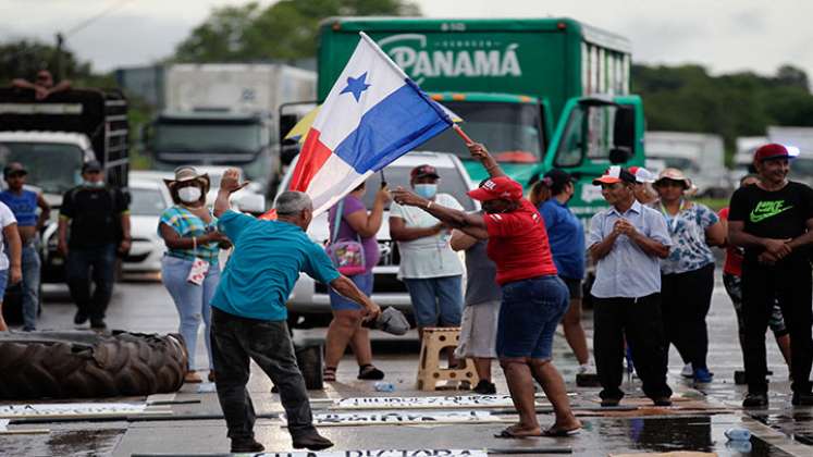 Bloqueos en Panamá.