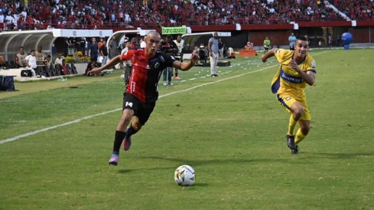Jefry Zapata, jugador del Cúcuta. Foto: Jorge Gutiérrez/La Opinión