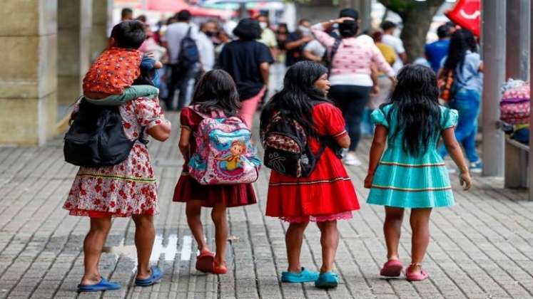 La Corte Institucional ordenó al Gobierno Nacional aplicar planes de choque para controlar el desplazamiento forzado. FOTO: Colprensa