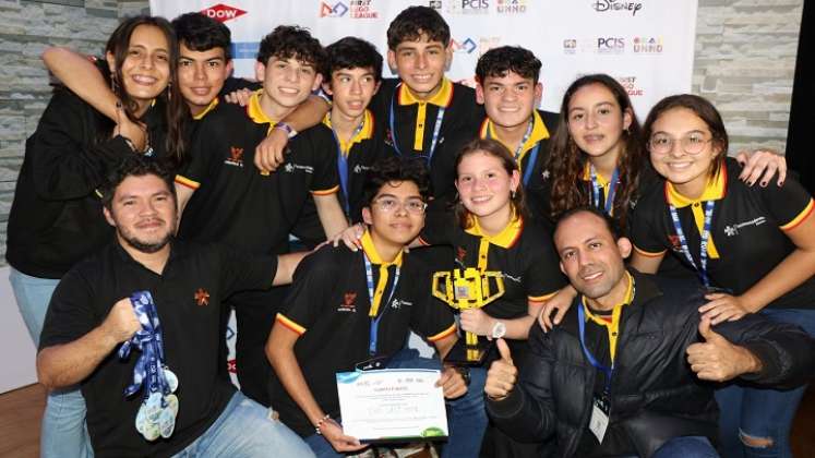 Cúcuta triunfó en la final nacional de First Lego League Colombia./Foto: cortesía