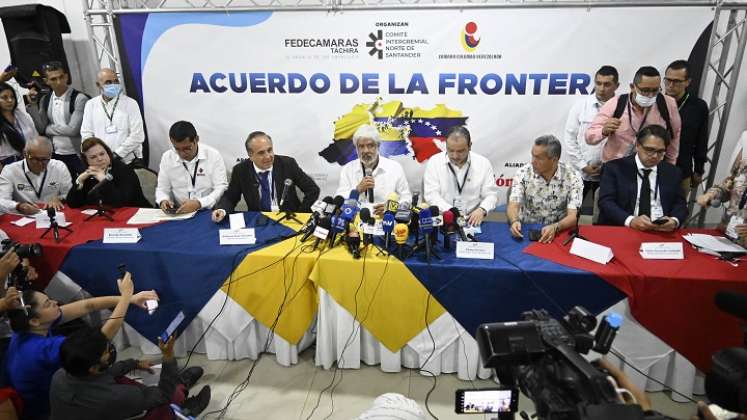 En Cúcuta se desarolló el segundo encuentro del Acuerdo de Frontera./Foto Jorge Gutiérrez-La Opinión