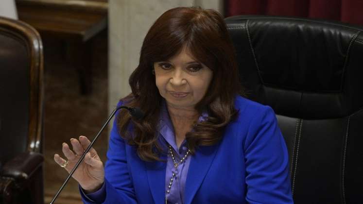 vicepresidenta argentina Cristina Kirchner