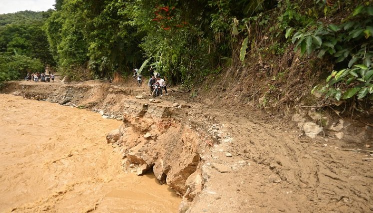 Un S.O.S. lanzan los alcaldes de la zona del Catatumbo para conjurar los efectos de la ola invernal. Reclaman la intervención urgente de la Unidad Nacional de Gestión del Riesgo.