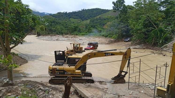 Ante la ola invernal líderes sociales reclaman celeridad en los trabajos de la Transversal del Catatumbo.