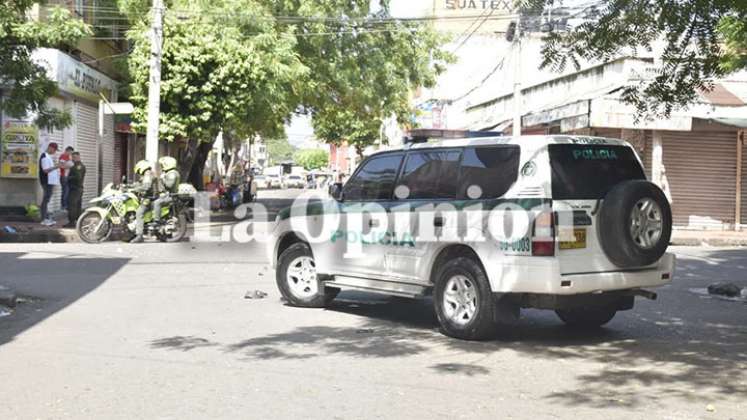 Momentos de pánico en el centro de Cúcuta./Foto: cortesía