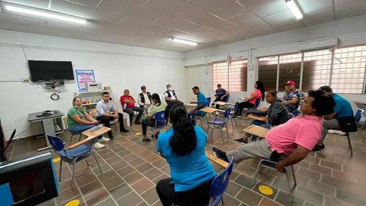 Comunidad del corregimiento de San Pedro avanza en los preparativos para asumir la operación del acueducto./Foto cortesía