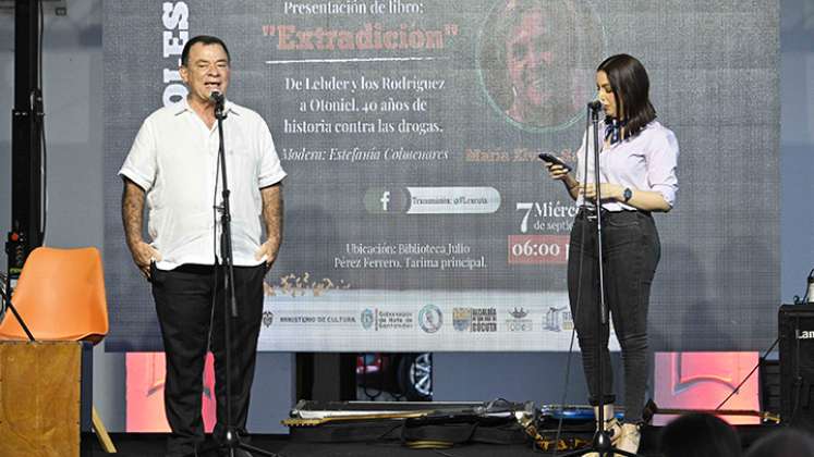 Julio García-Herreros presentó el lanzamiento oficial de la Fiesta del Libro./ Fotos: Jorge Gutiérrez 