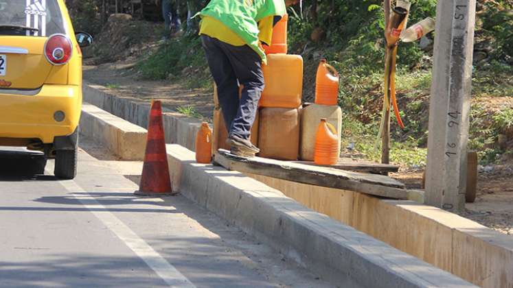 La gasolina de contrabando procedente de Venezuela disminuyó ante el cierre de la frontera y el desabastecimiento en el vecino país. / Foto: Archivo