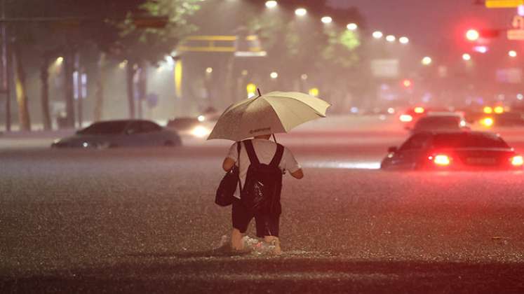 El agua de lluvia no es potable en ninguna parte del mundo./Foto: AFP