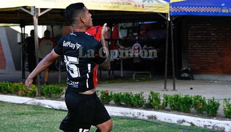 César Arias, delantero del Cúcuta Deportivo 2022. Foto: Jorge Gutiérrez.