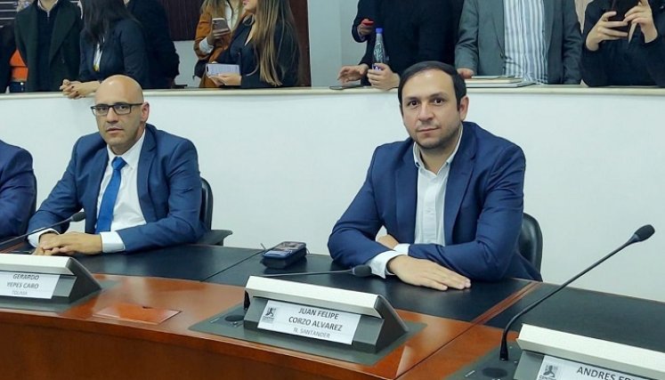 El congresista Juan Felipe Corzo fue el acreedor de la quinta curul de Cámara por apenas siete votos./Foto cortesía
