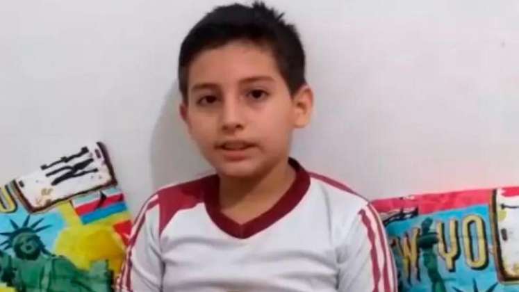 Este niño ya presentó el Icfes y está próximo a graduarse