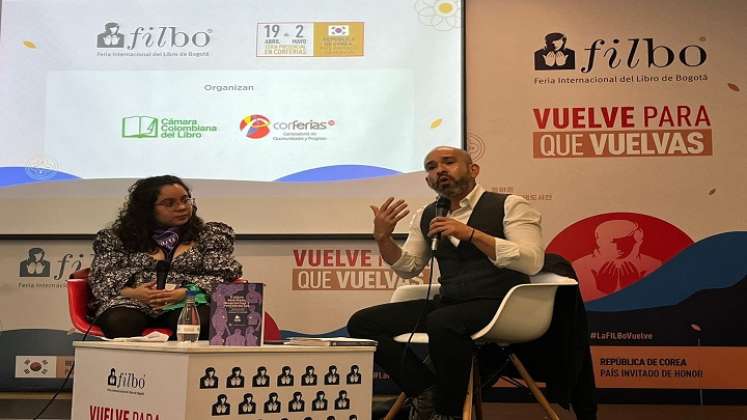 El libro también fue presentado en la Feria Internacional del Libro de Bogotá. / Foto: Cortesía 