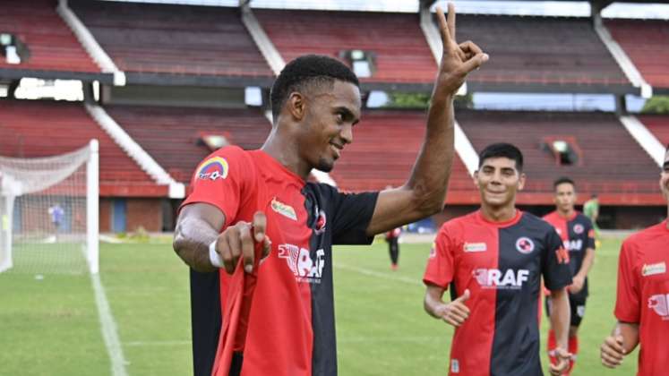 Dani Moreno fue el autor del segundo gol de Norte en la victoria contra Caldas