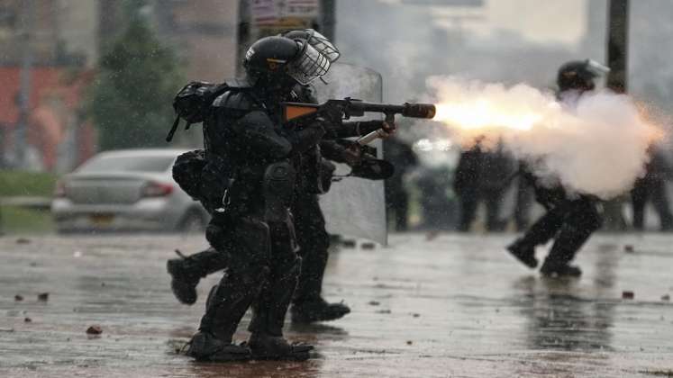 Debate sobre la acción de la Policía frente a las protestas