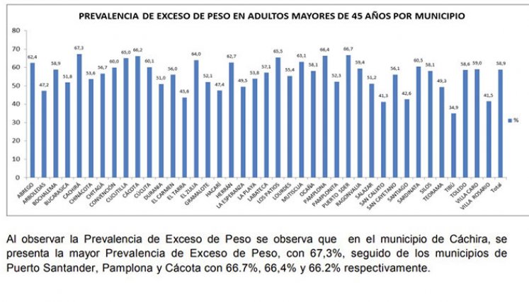 ¿A quién ataca más la obesidad en Norte de Santander?/Foto: IDS