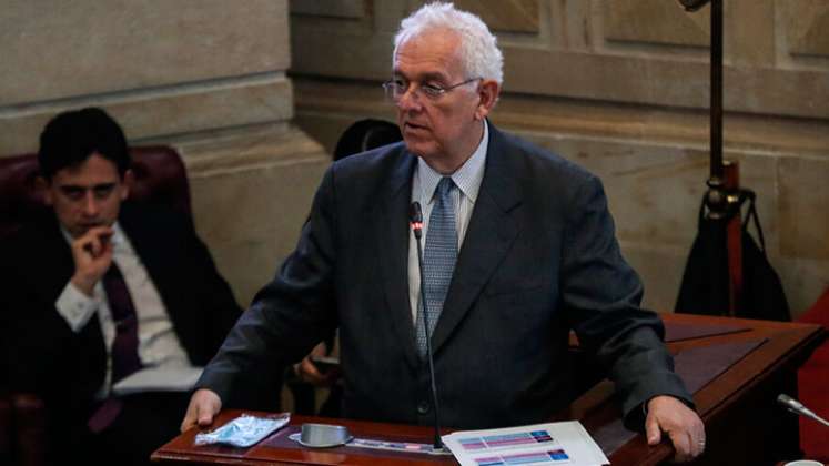 José Antonio Ocampo, al término de la reunión de más de seis horas, hizo un balance favorable del trámite de la iniciativa. / Foto: Colprensa