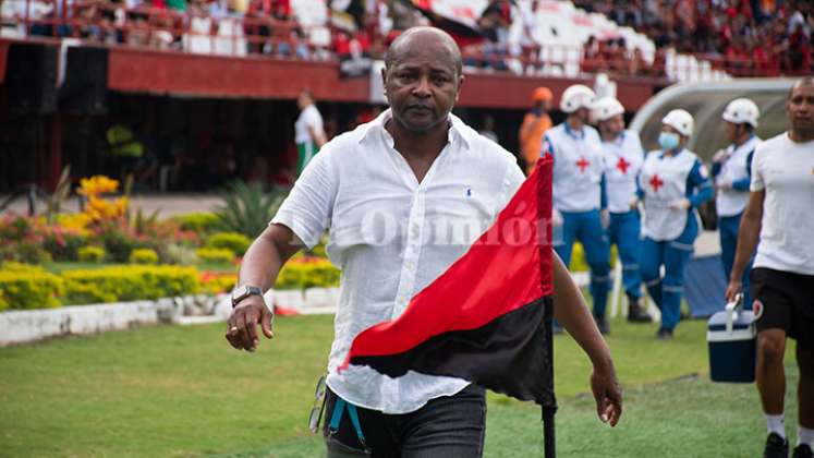 Bernardo Redín, técnico del Cúcuta Deportivo. 