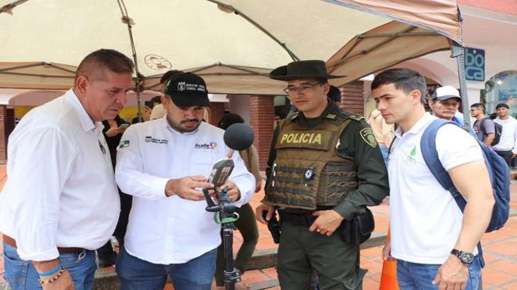 En Ocaña se desarrolló el día sin carros y motos para medir el grado de contaminación ambiental.