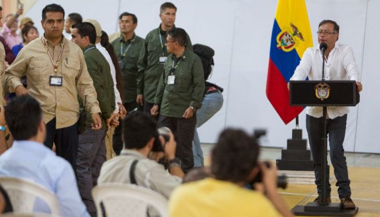 El presidente Gustavo Petro lideró los Diálogos Regionales Vinculantes de Cúcuta./Foto Juan Pablo Cohen