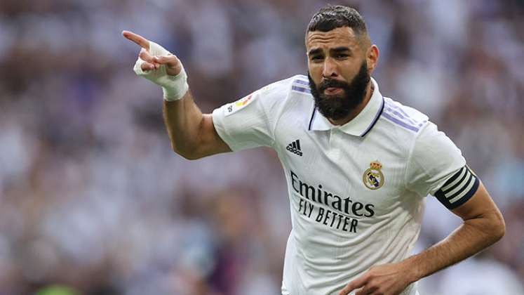 Karim Benzema, delantero. 