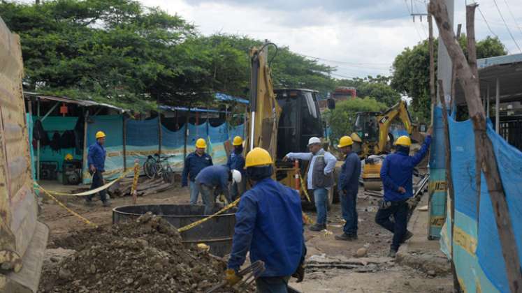 Concejo puso lupa a obra que se ejecuta en Las Américas