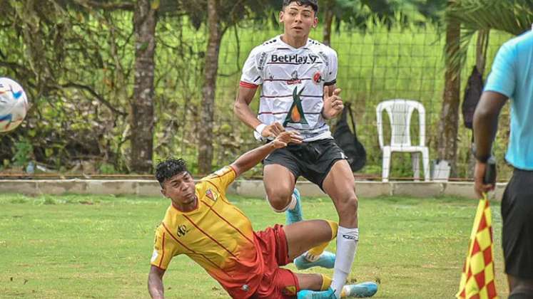 Leison Ochoa, defensor central del Cúcuta Deportivo Sub-20.